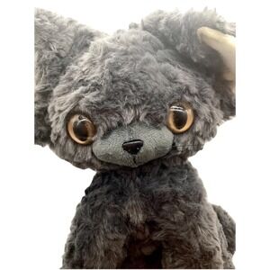 Shaggy Devon Rex Grey Plushy Cat Toy Kids 13.75in | Christmas, Gifts